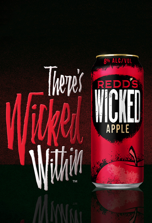 Redd's Wicked 24 oz Koozie - It's About To Get Wicked - One (1) New & Free  Ship