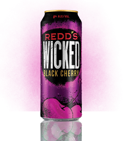 Redd's Wicked Black Cherry flavor