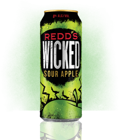 Redd's Wicked Sour Apple flavor